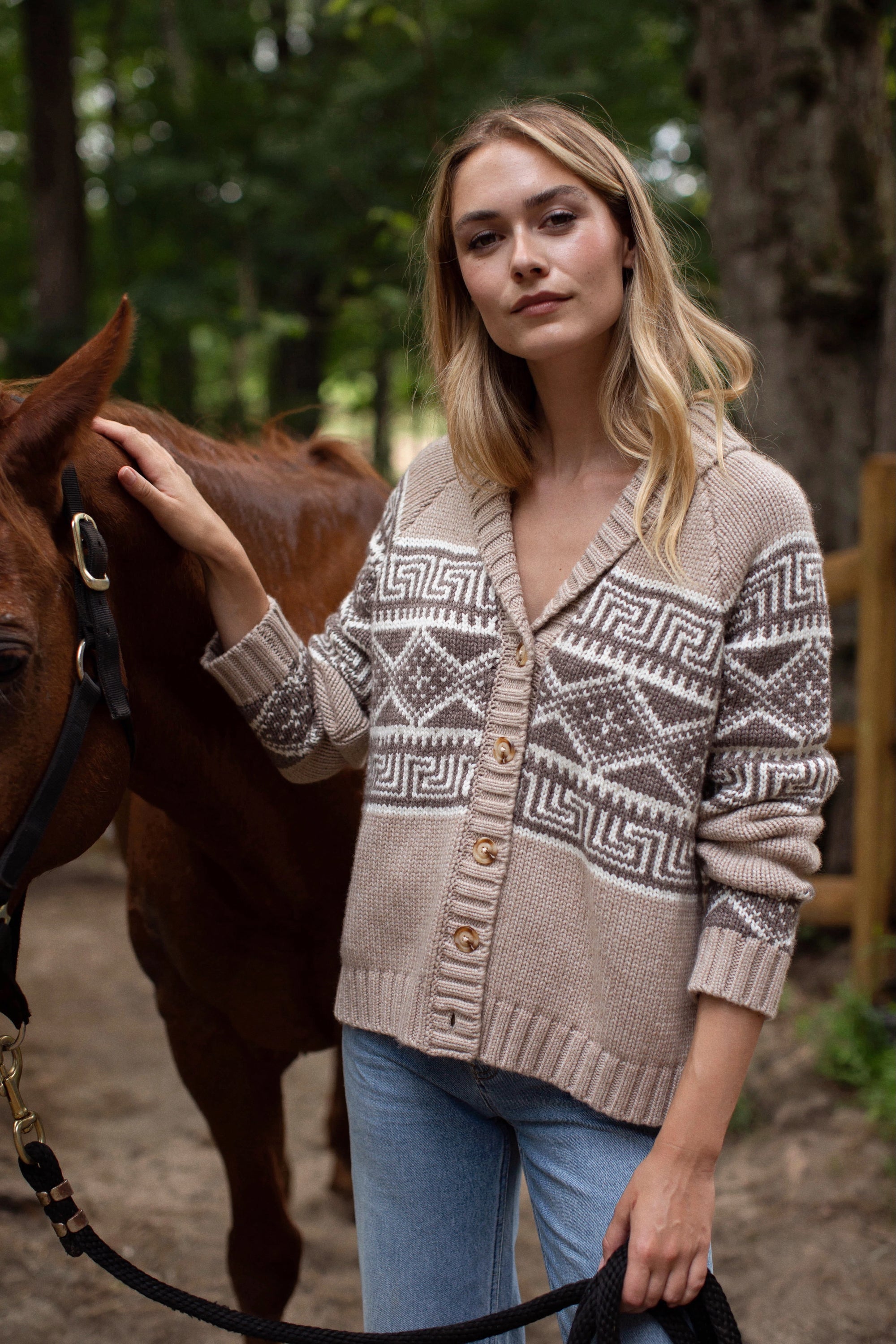 Cabin Cardigan - Oatmeal