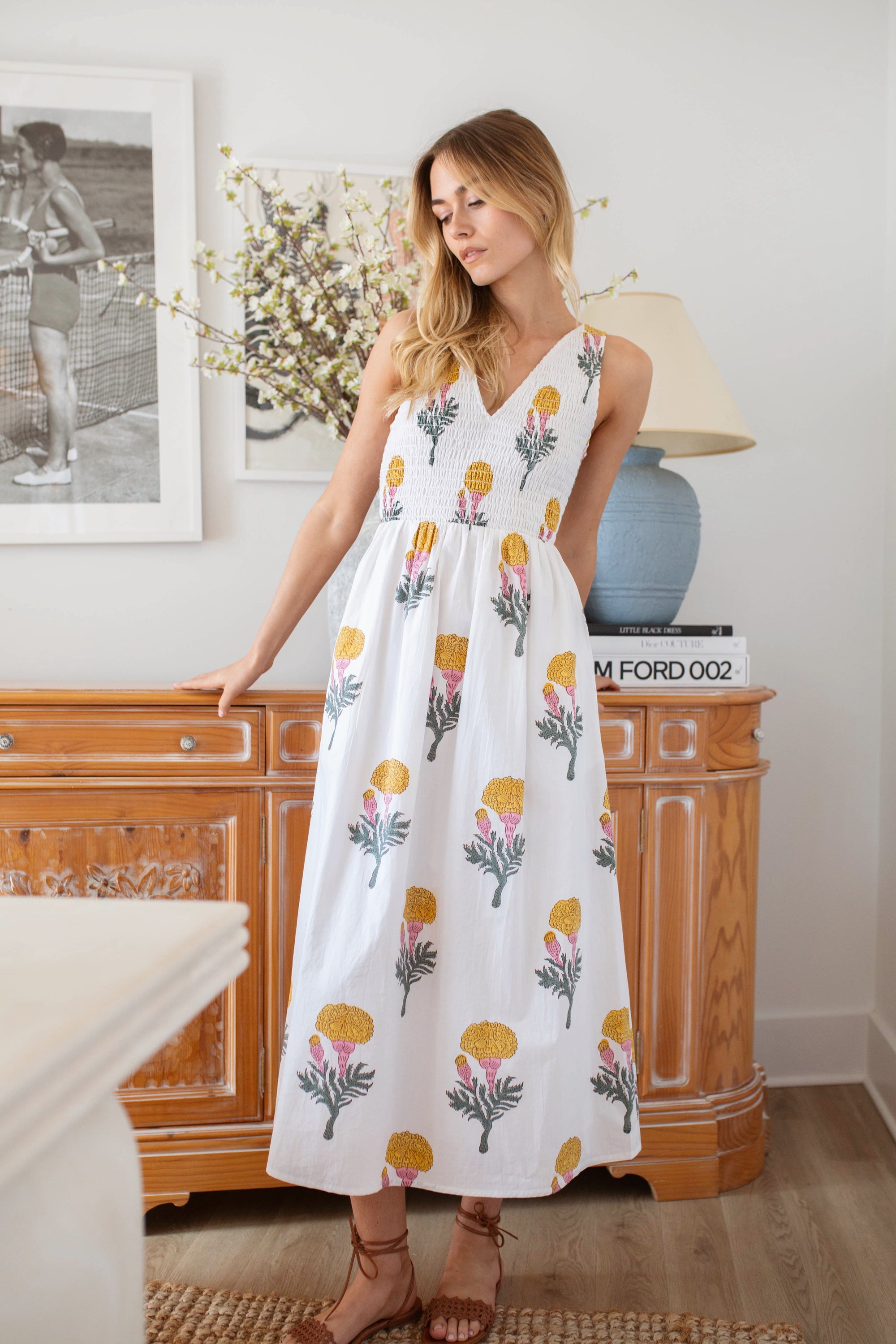 Cora Dress - Marigold