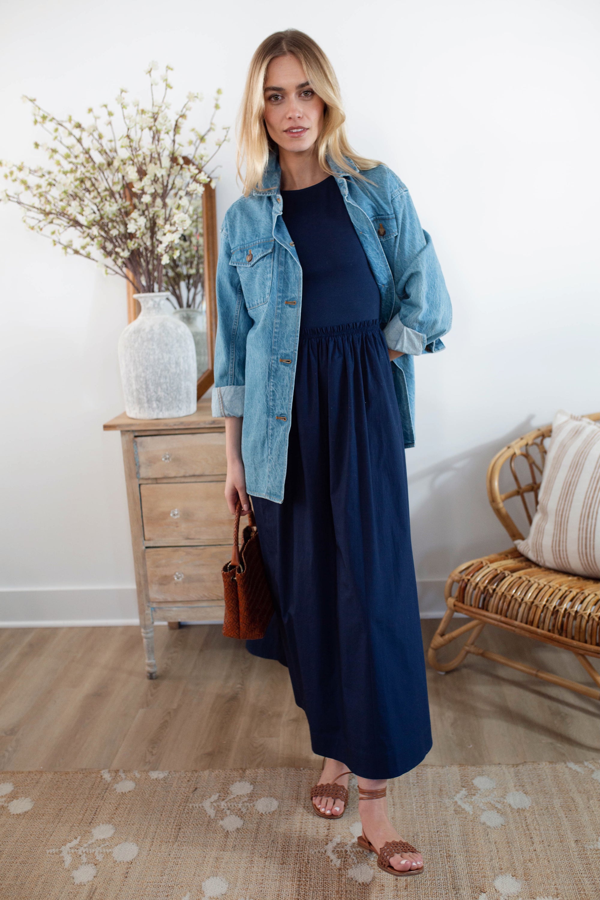 Mixi Dress - Navy