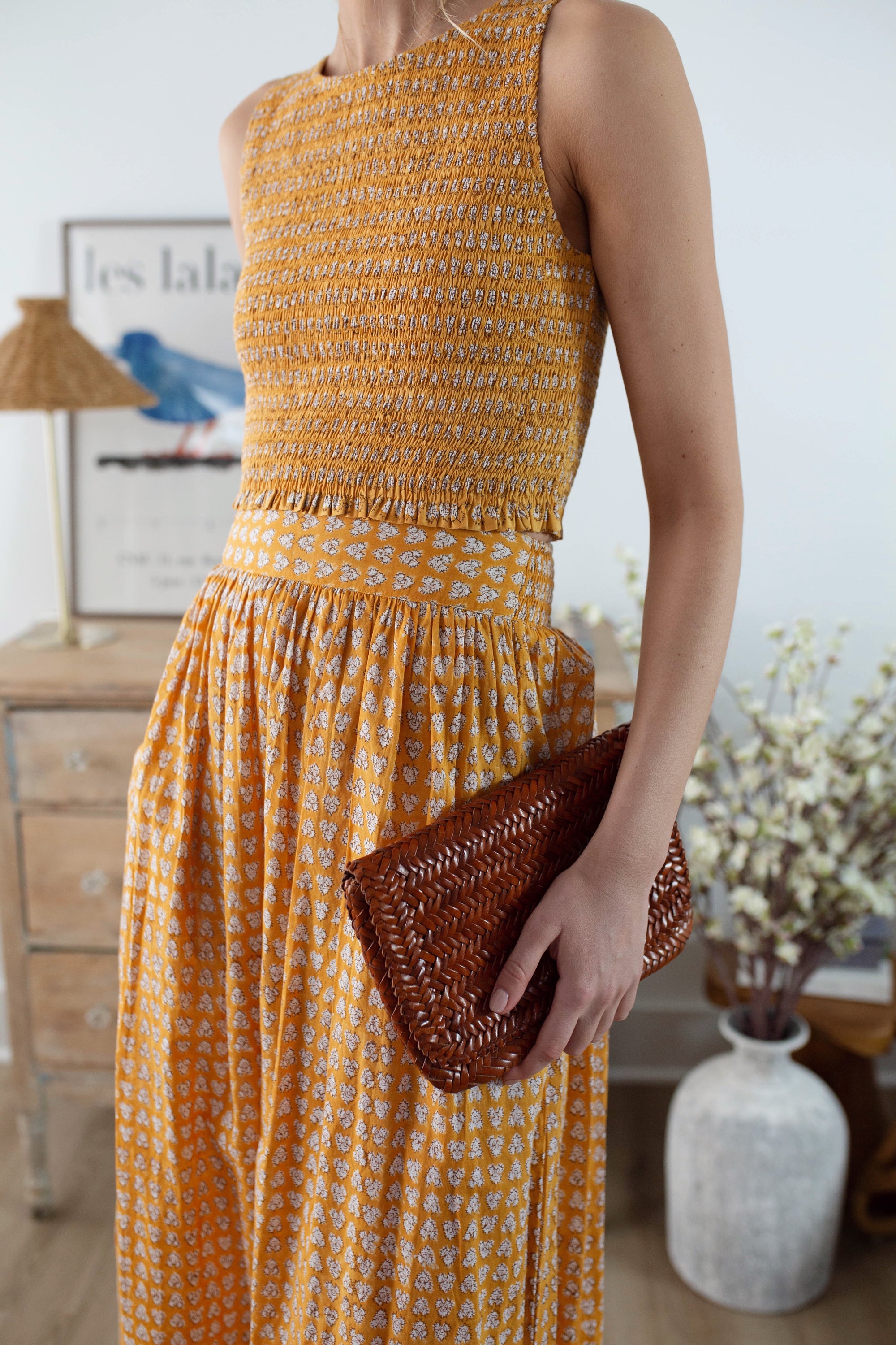Charlotte Top - Marigold Thistle