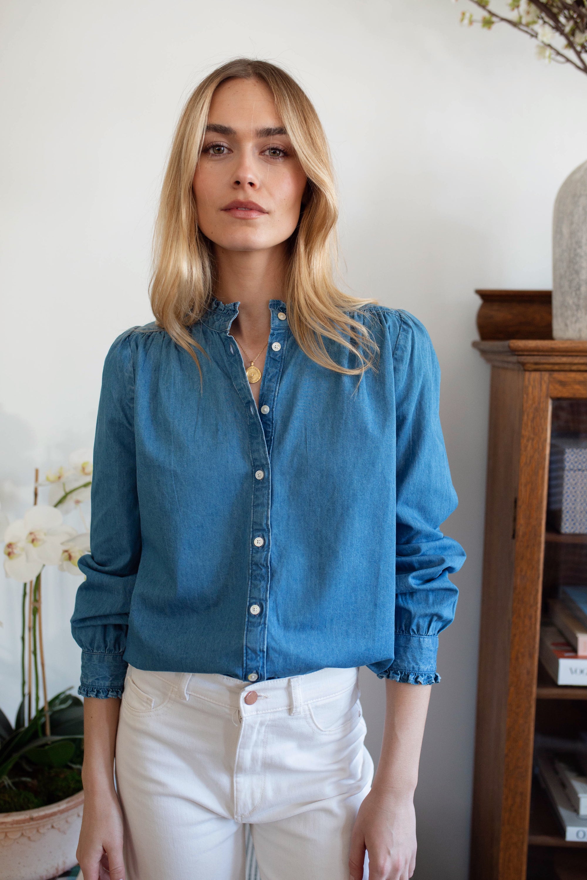 Charlie Shirt - Chambray