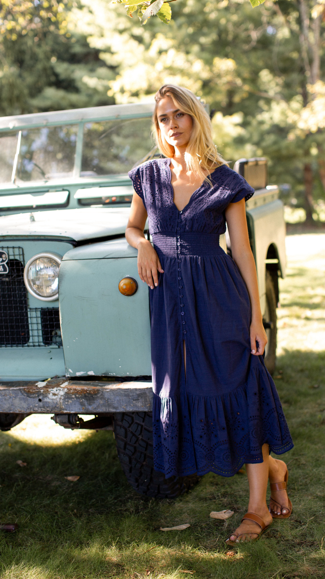 fiona blue dress Daisy
