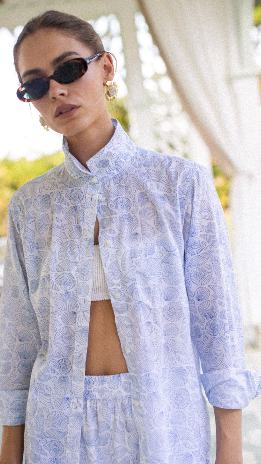 Favorite Shirt - Blue Seashell