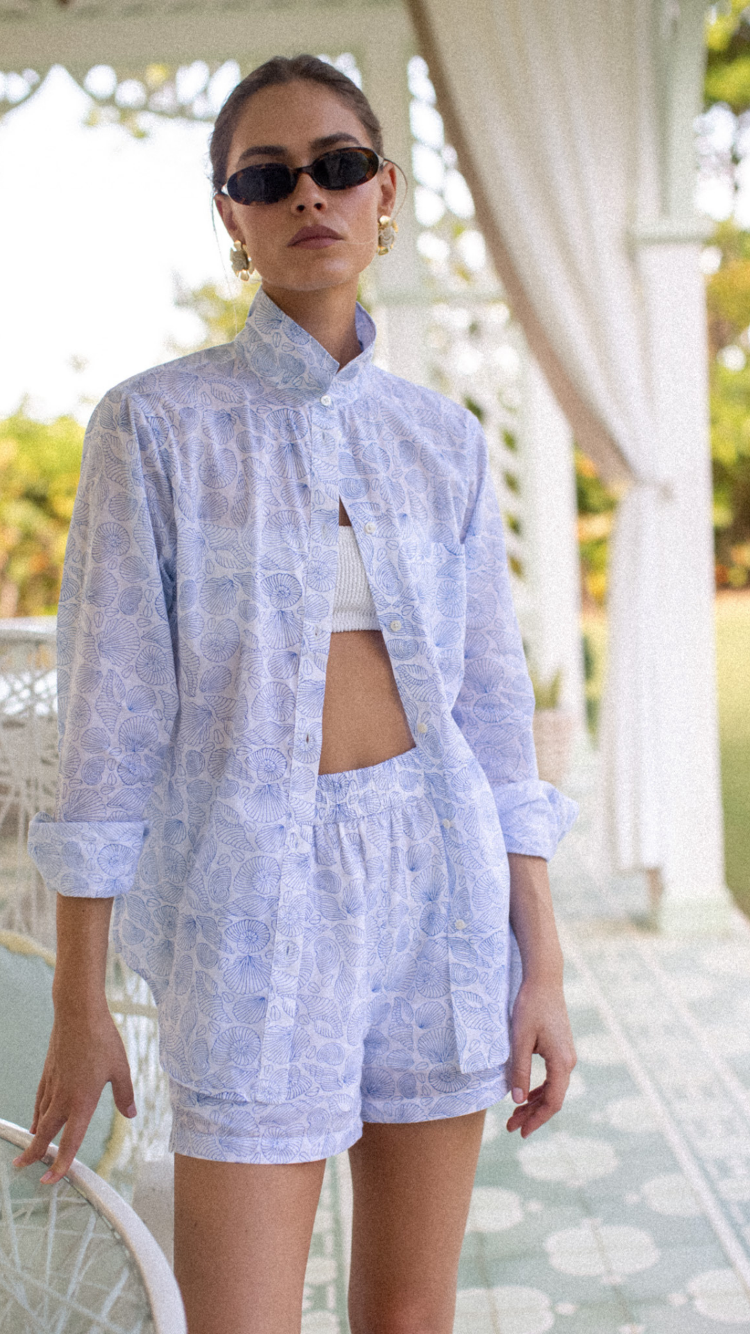 Favorite Shirt - Blue Seashell