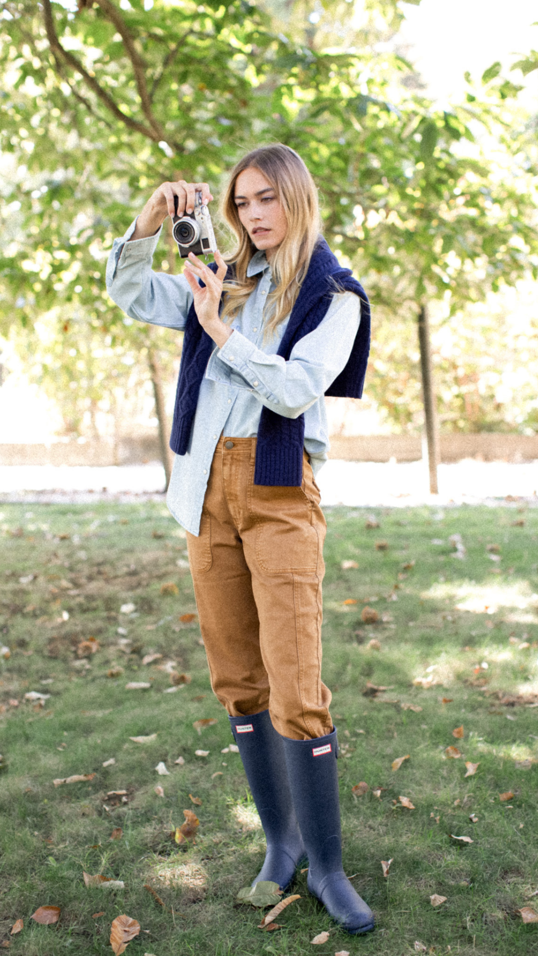 Denim Western Shirt - Pale Wash