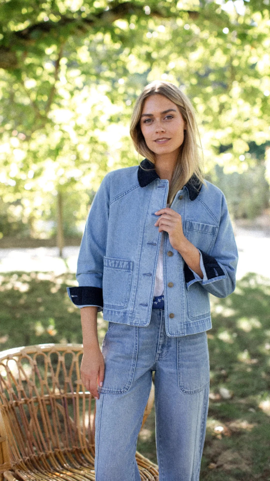 Denim Lee Barn Jacket - Fairfield Wash