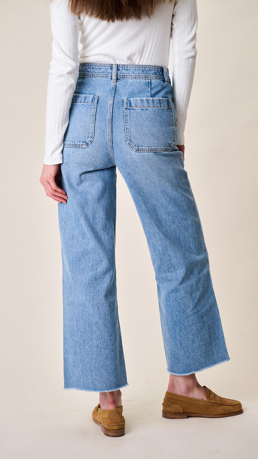Haven High Rise Wide Leg Jean - Fairfield Wash