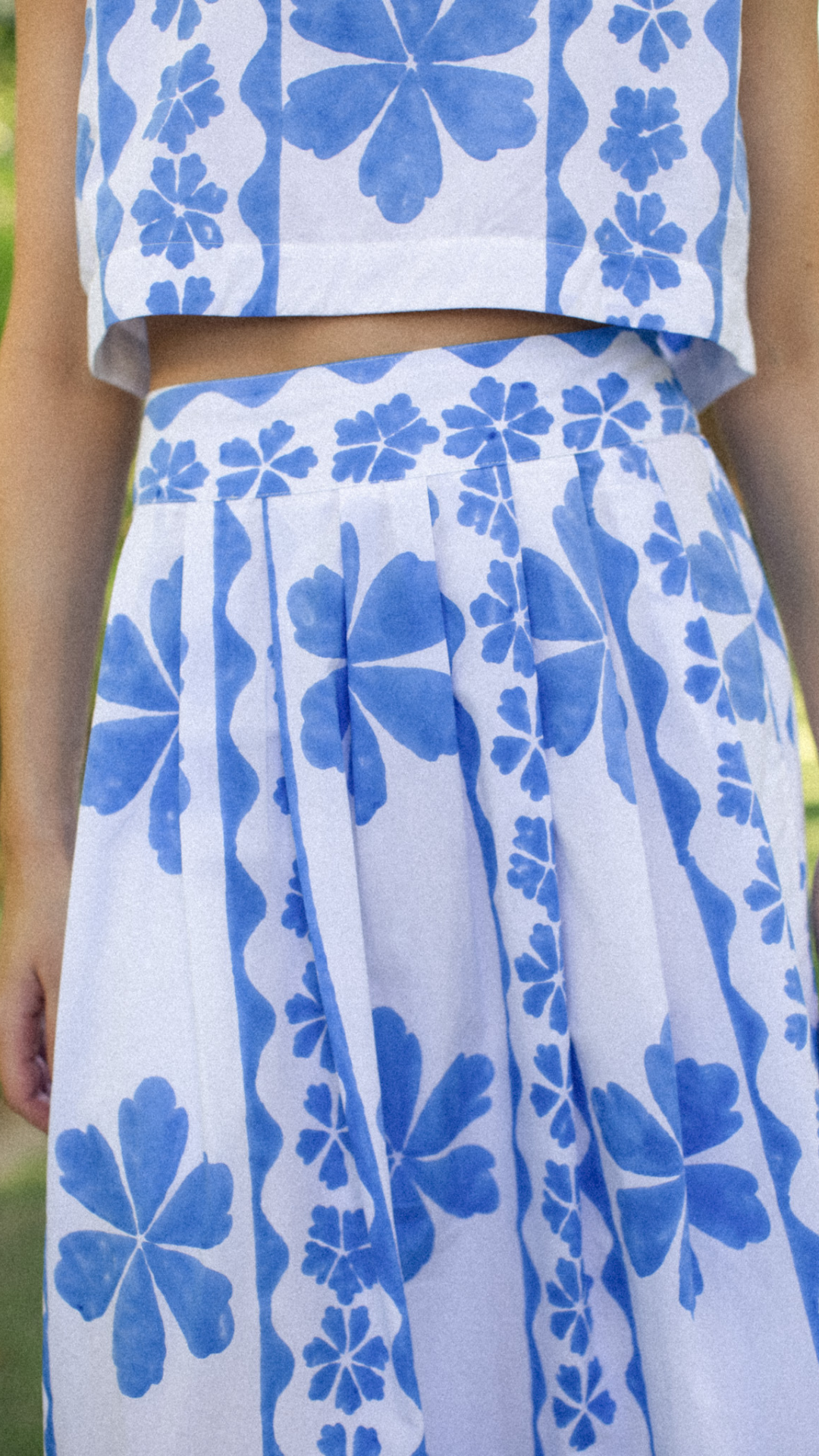 Carsyn Skirt - Sea Dahlia