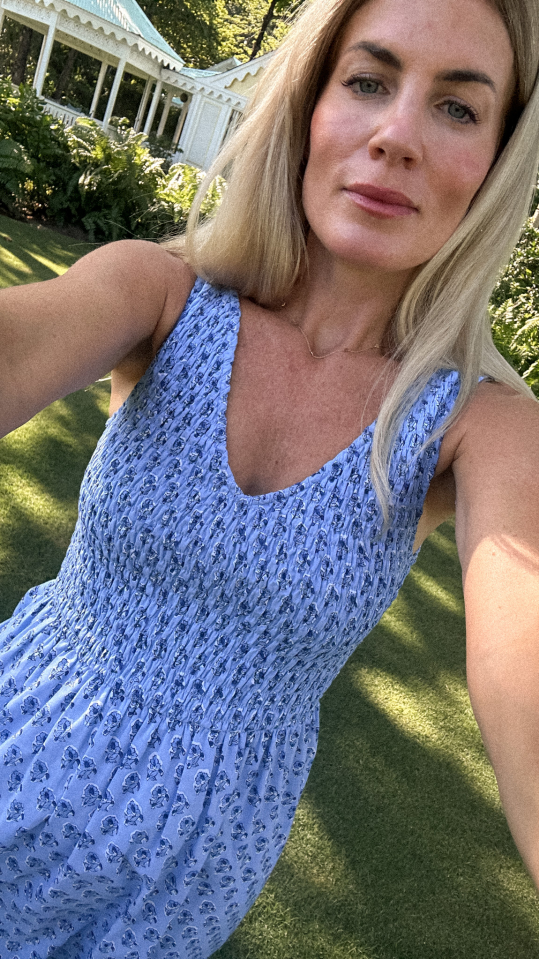 Cora Dress - Atlantic Daisy