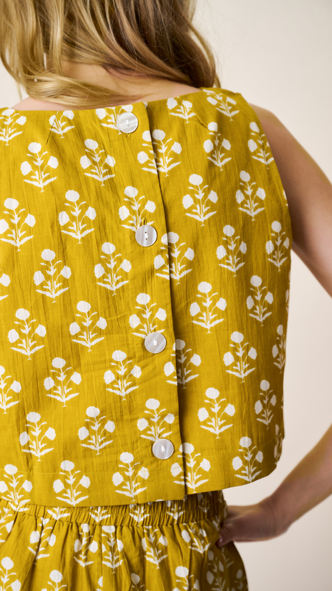 Josie Tank - Chartreuse Daffodil