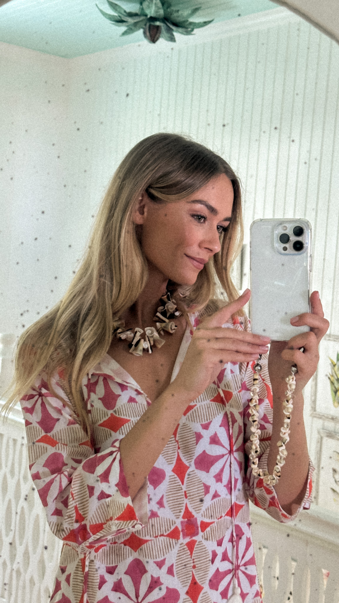 Marea Tunic - Pink Cafe Tile