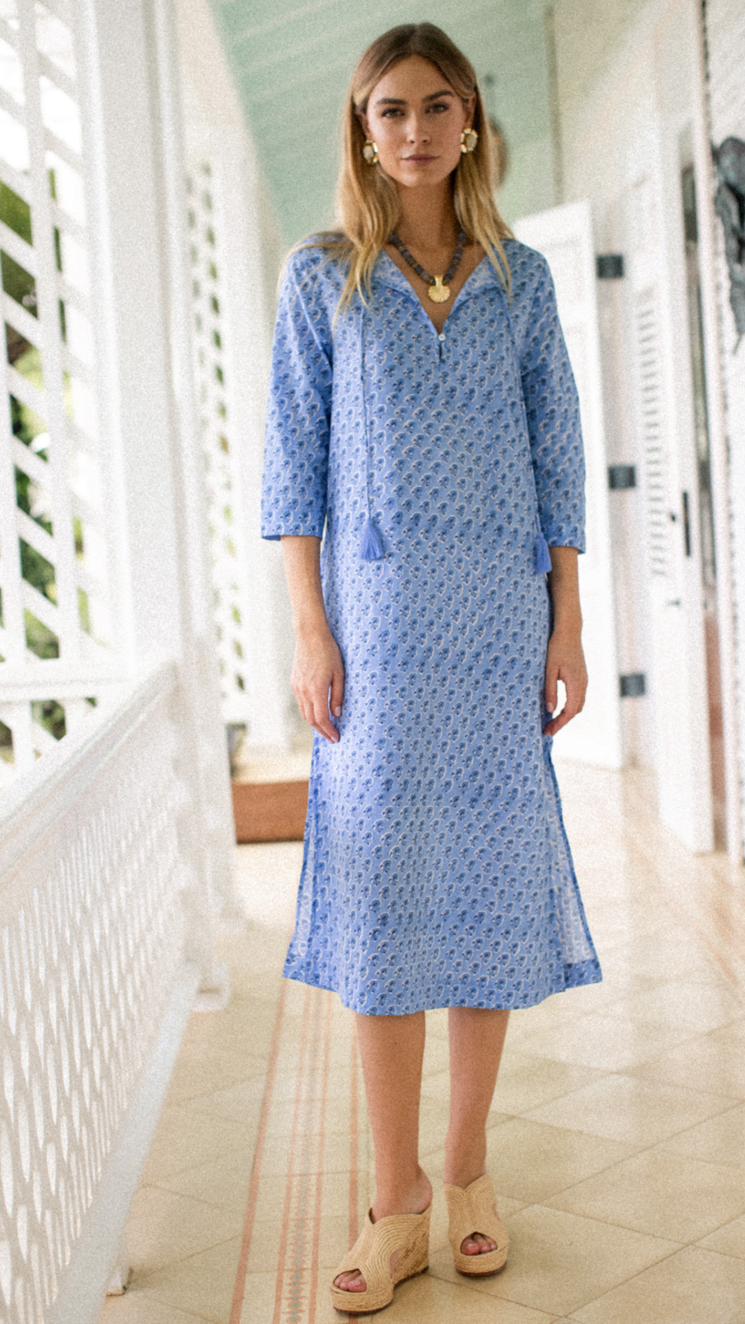 Marea Tunic - Atlantic Daisy