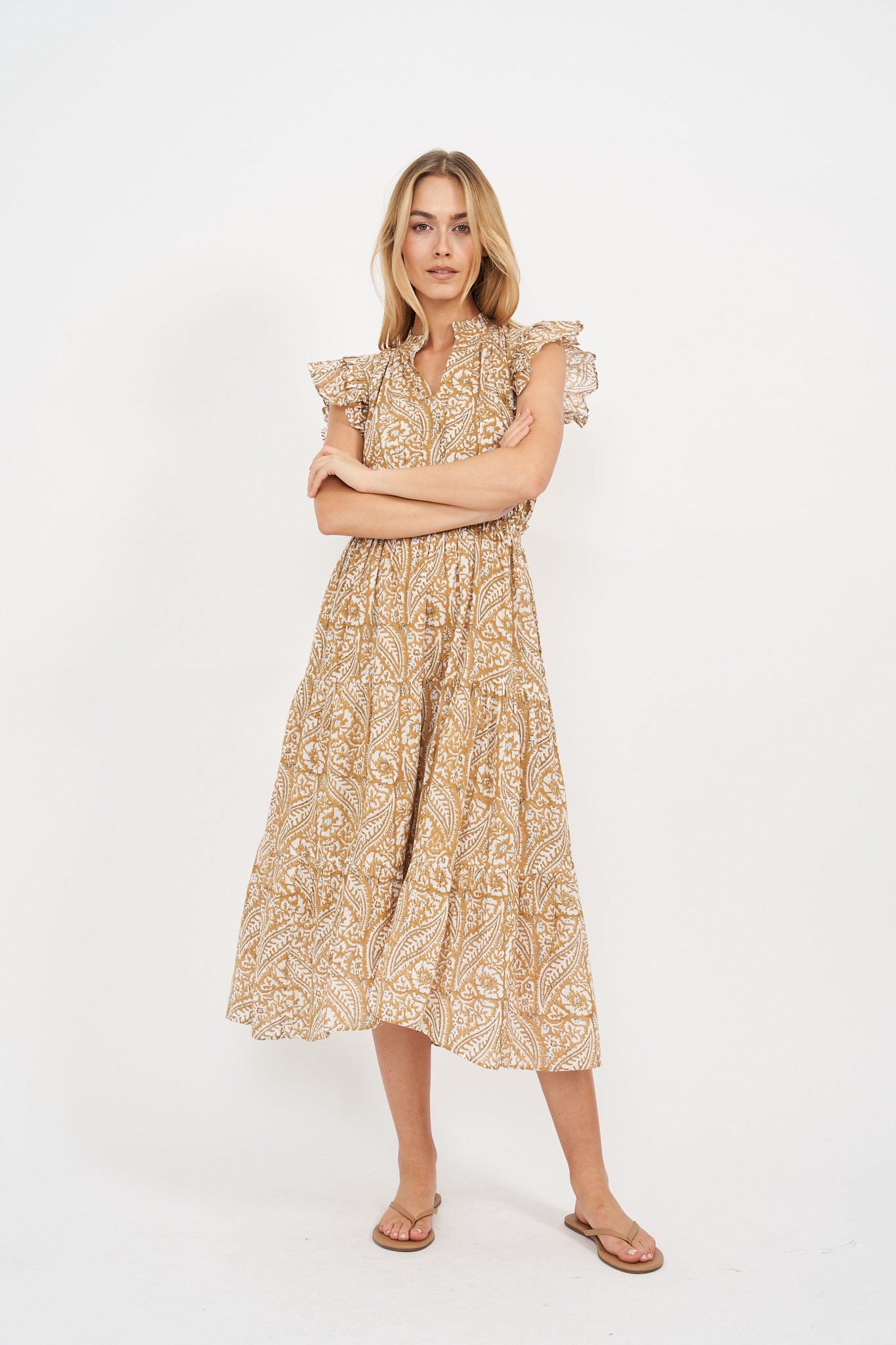 Aurelie Dress - Limoges Tinsel