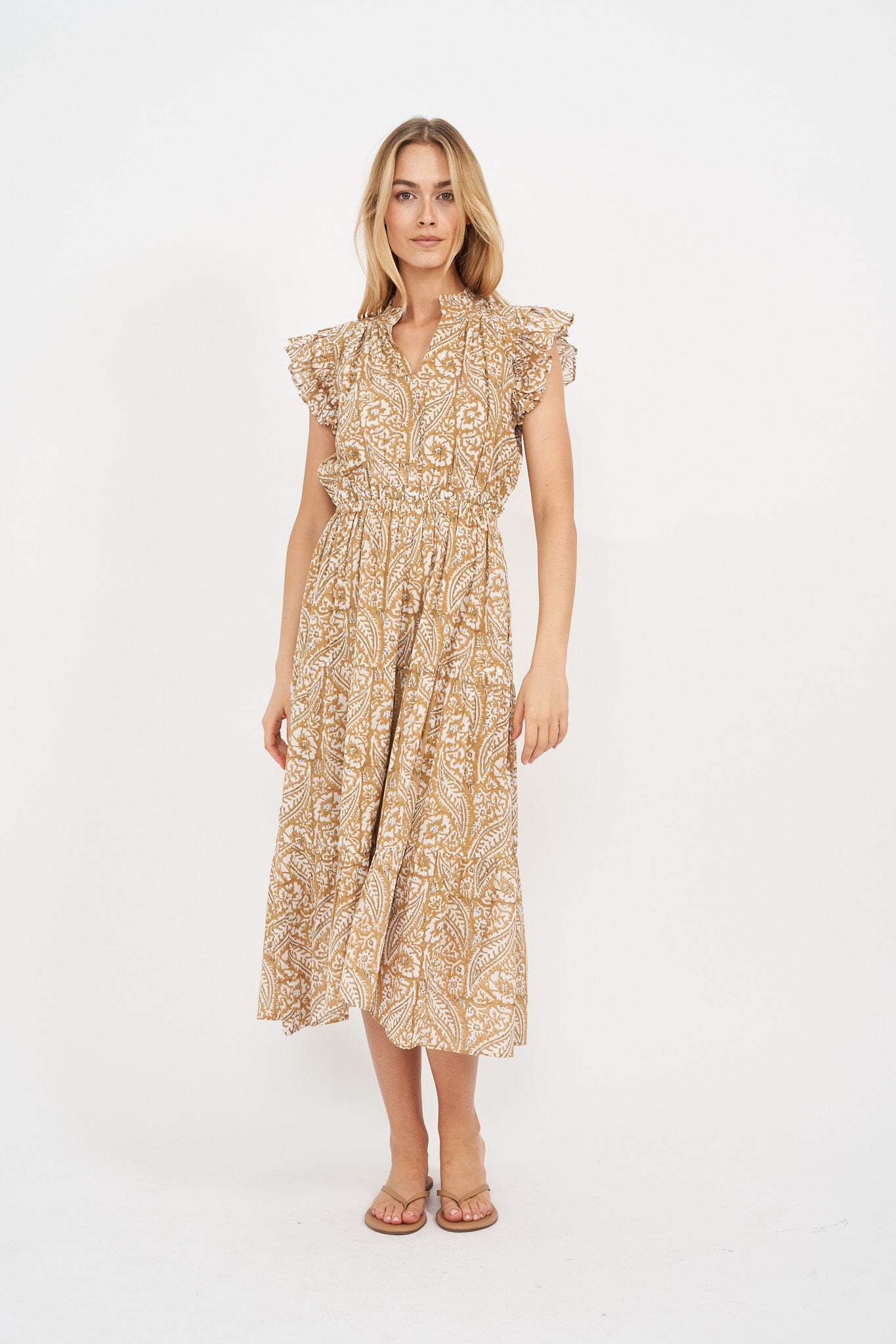 Aurelie Dress - Limoges Tinsel