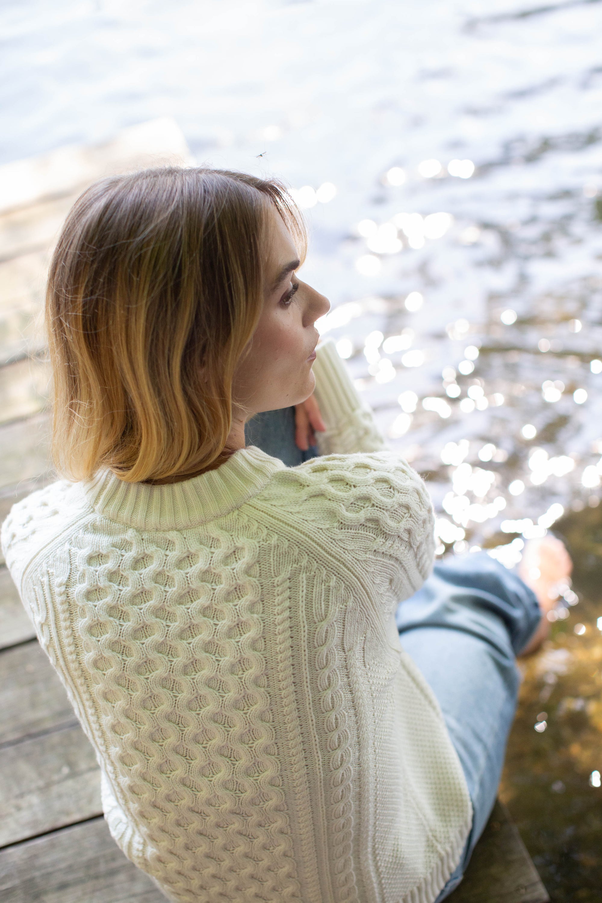 Fisherman Sweater - Ivory