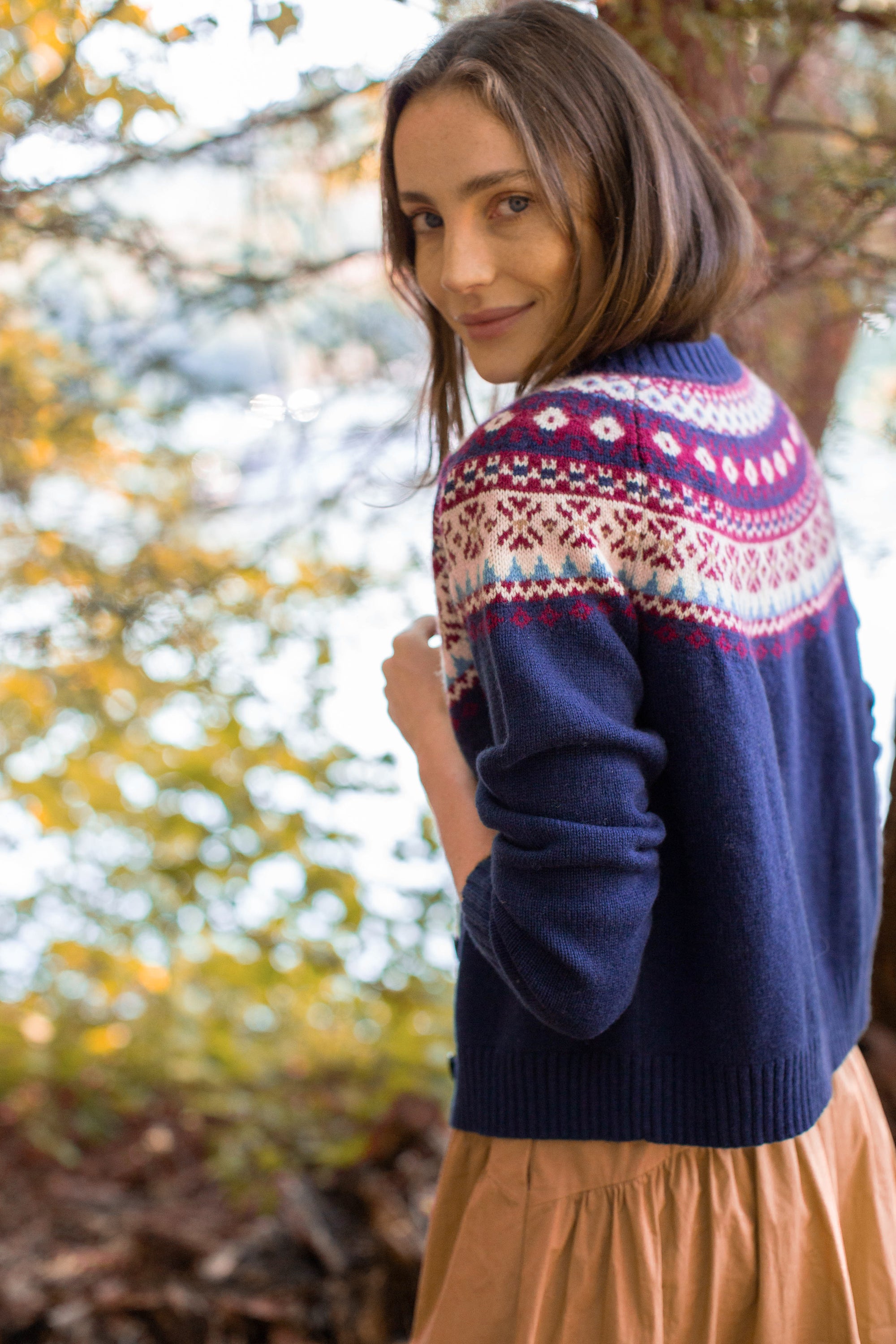 Louise Fairisle Cardigan