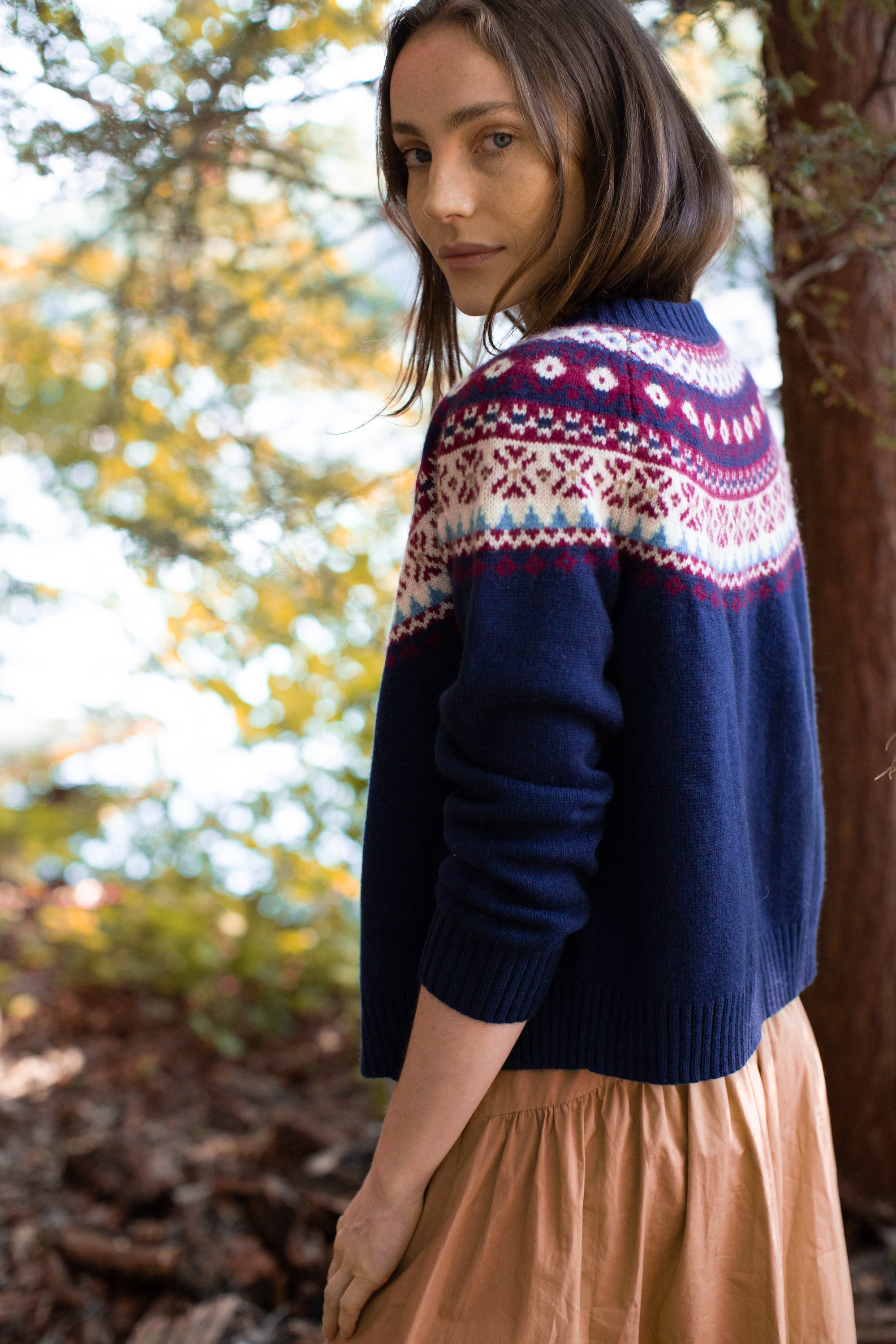 Louise Fairisle Cardigan