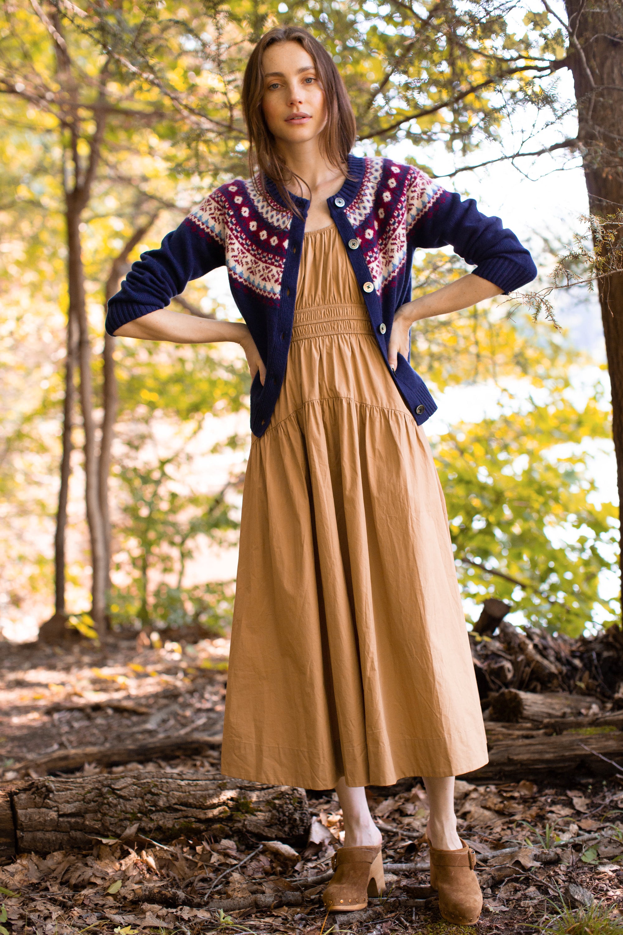 Louise Fairisle Cardigan