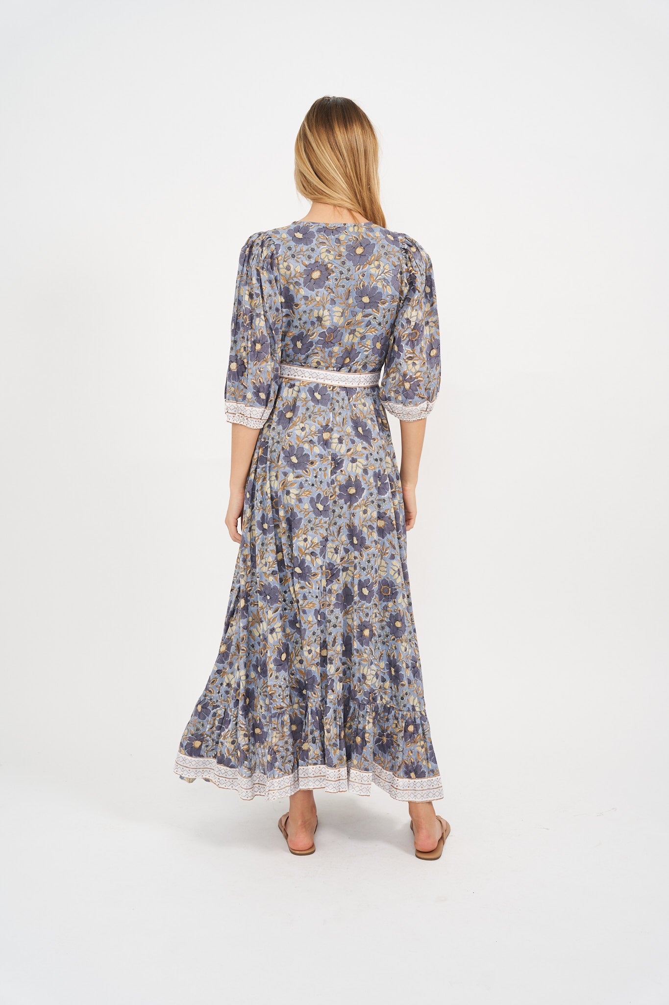 House Dress - Orsay Floral Blue Indigo