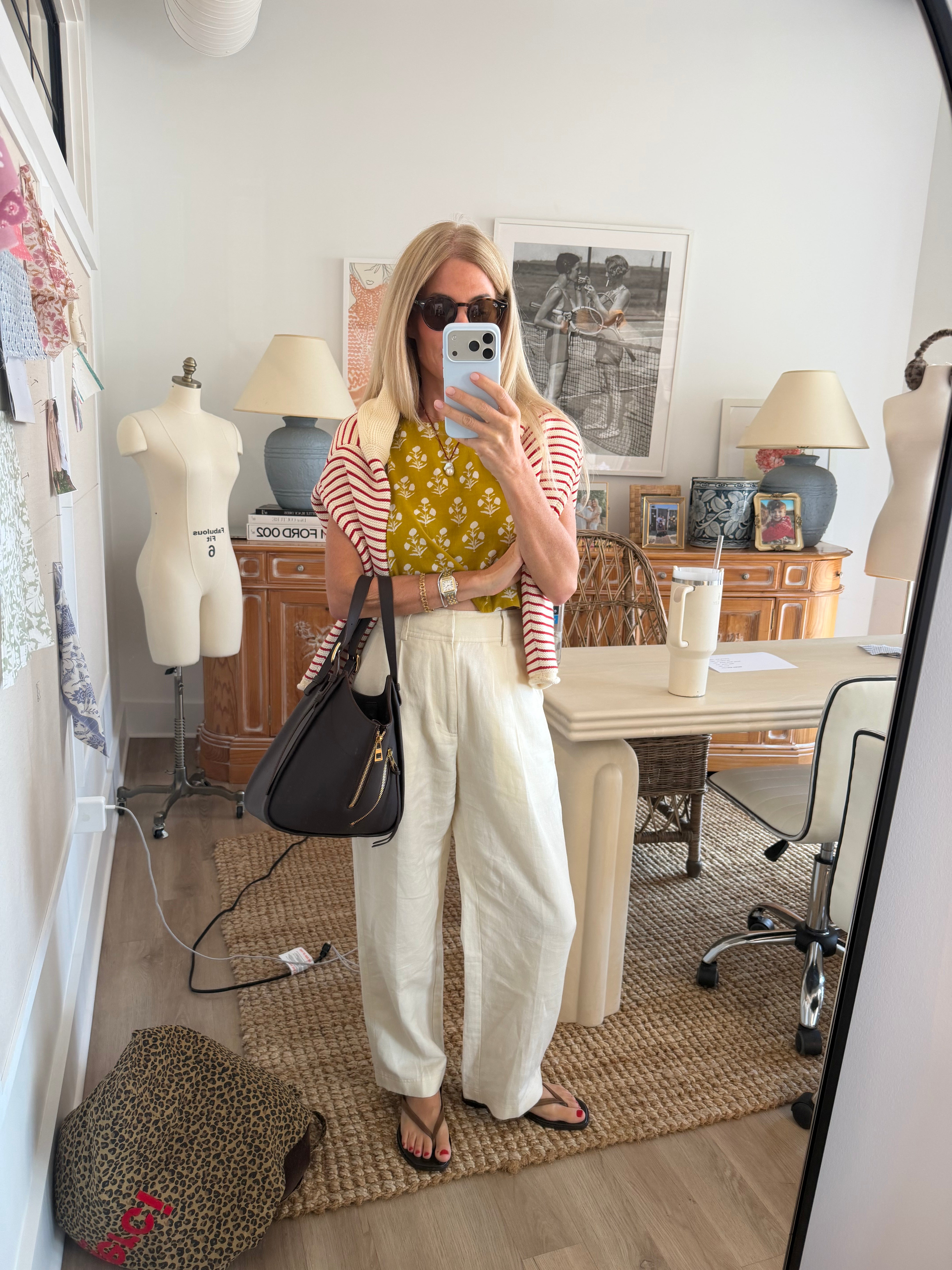 Gemma Trouser - Ivory – Marea by Liz Joy