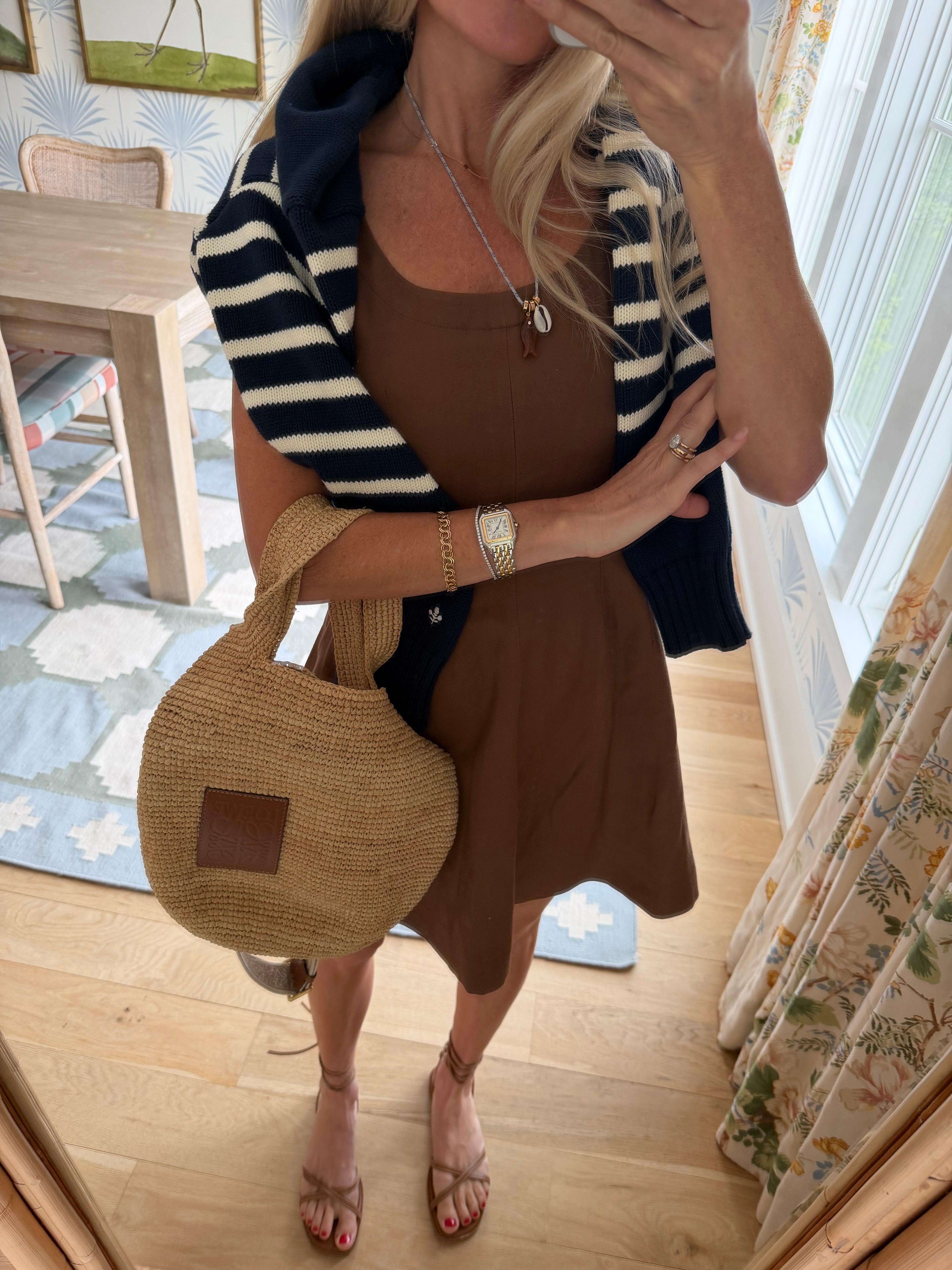 Lake Sweater - Navy/Ivory Stripe – Marea by Liz Joy