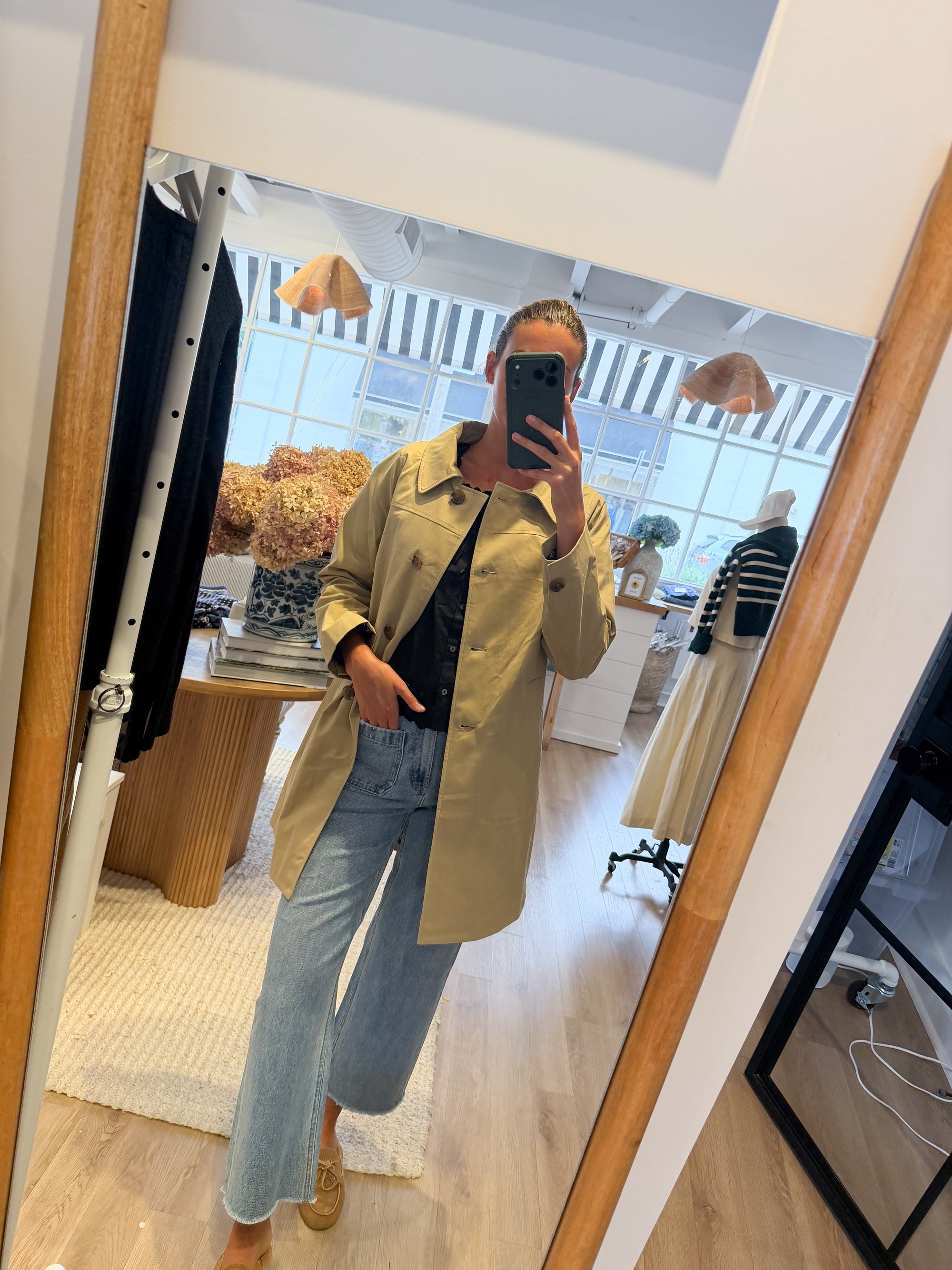 Marea Trench Coat - Khaki