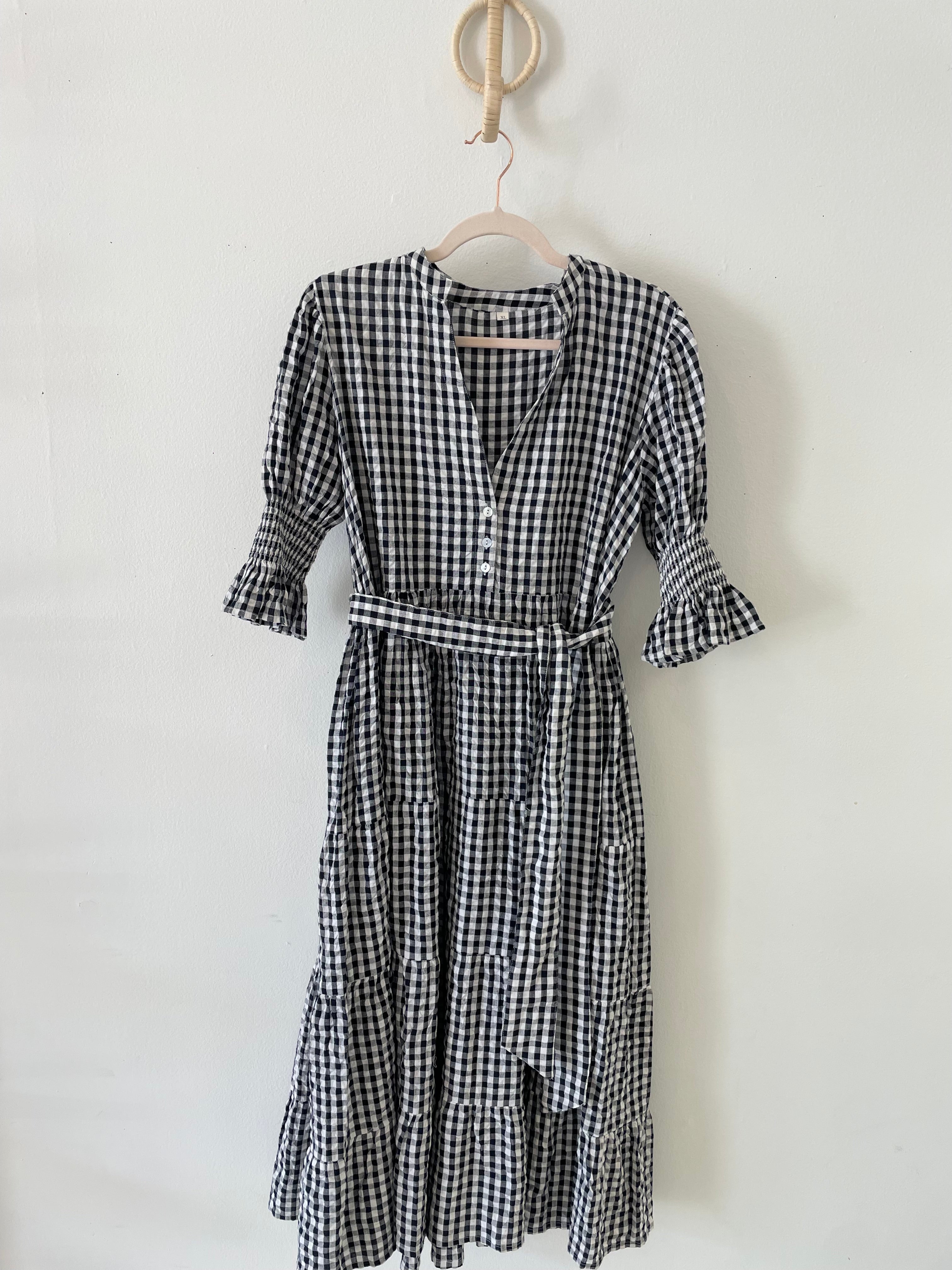 Sample Sale - Plaid Maxi