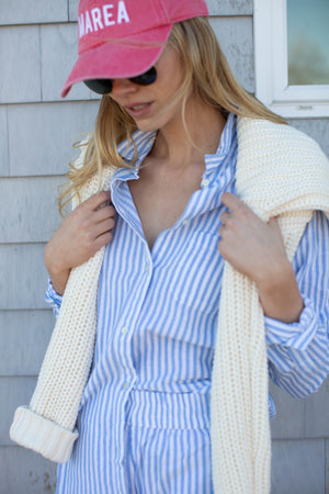 Favorite Shirt - Blue/White Cisco Stripe