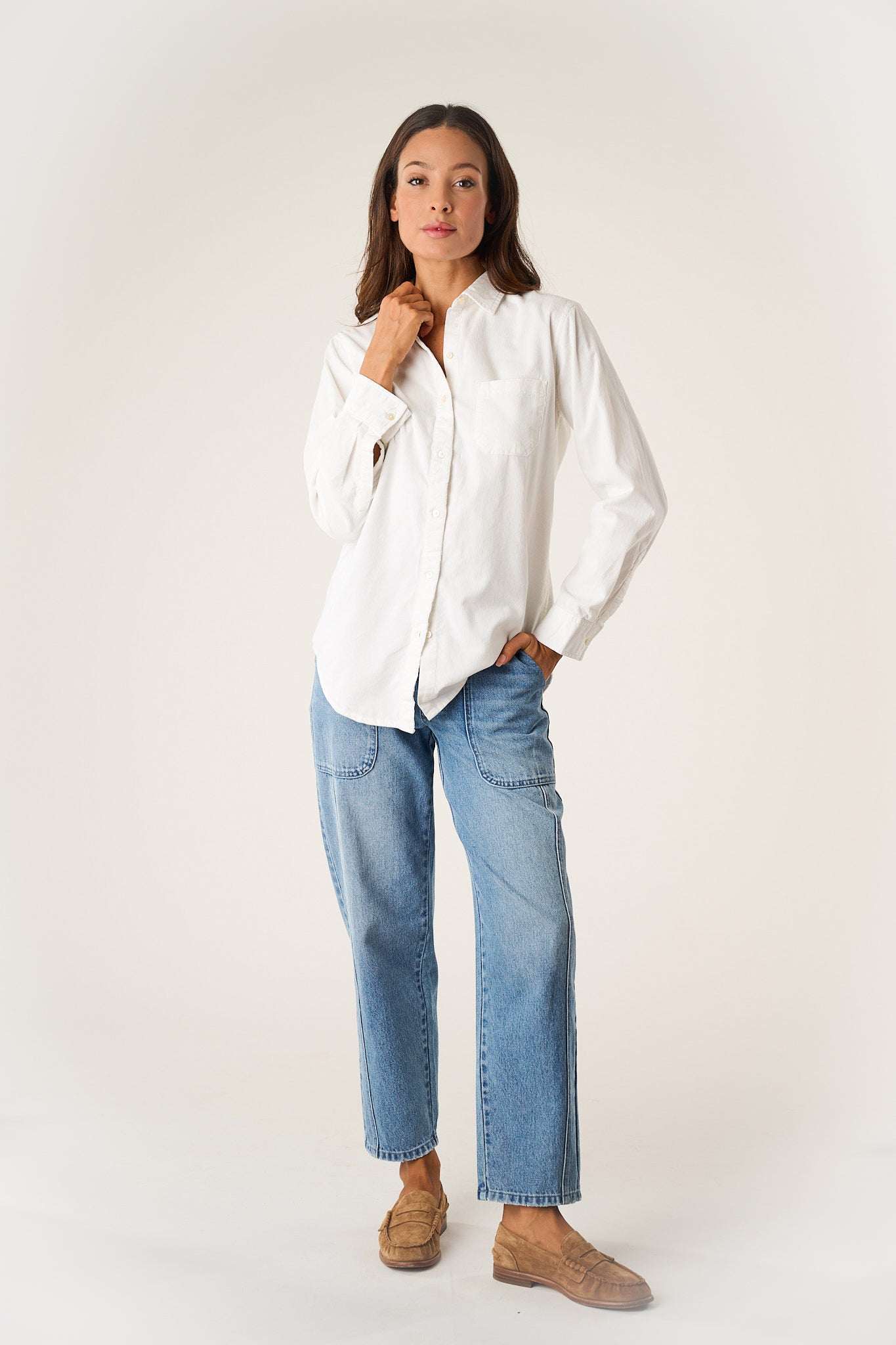 Favorite Shirt - Ivory Corduroy