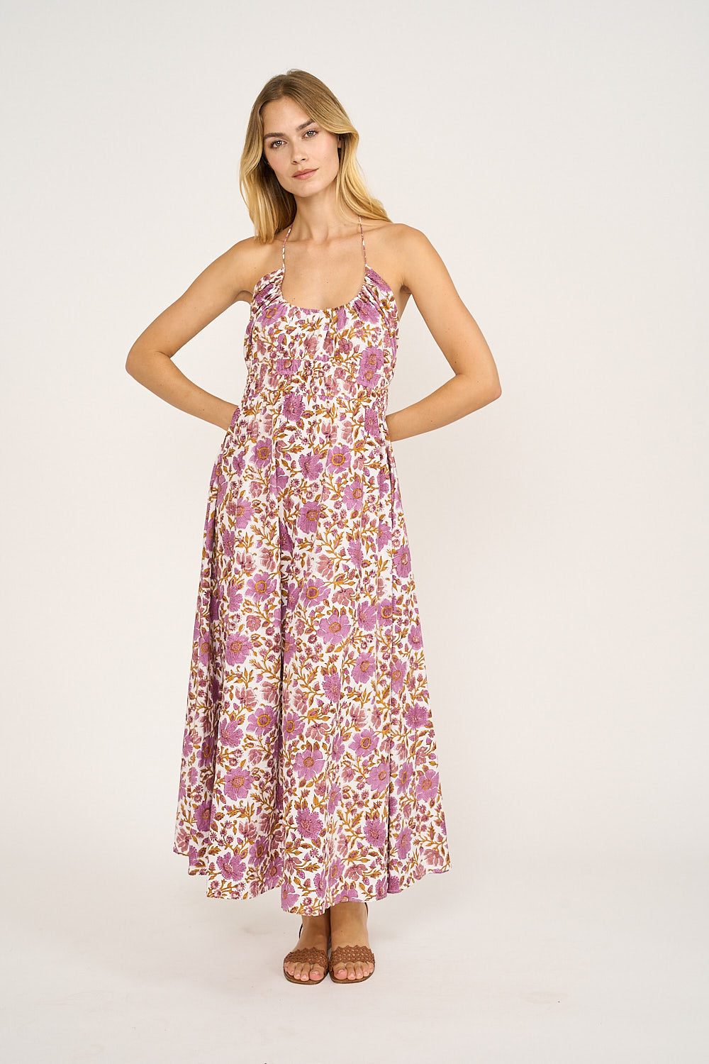 Mireille Dress - Lilac Orsay Floral