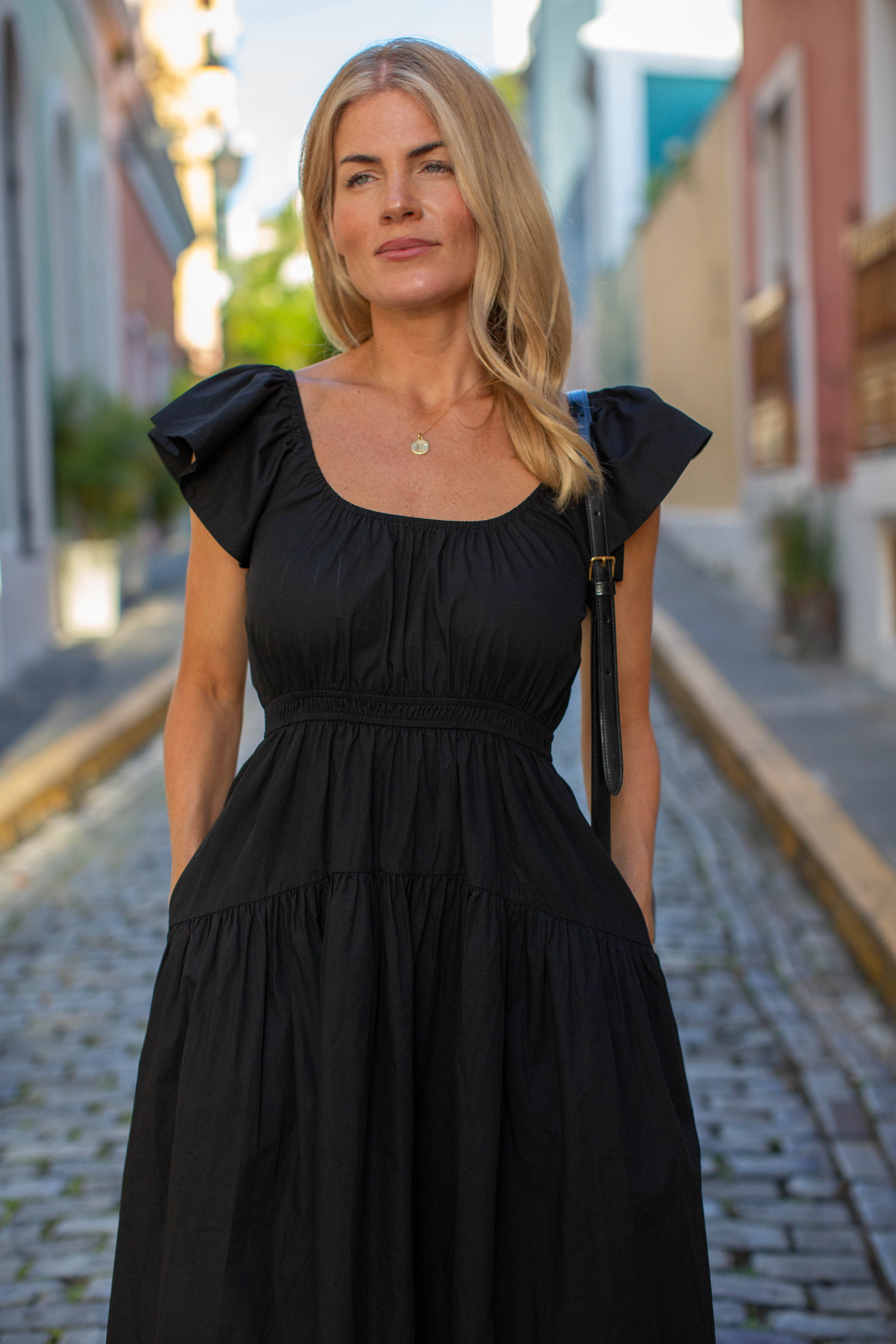 Jane Dress - Bonita Black – Marea by Liz Joy