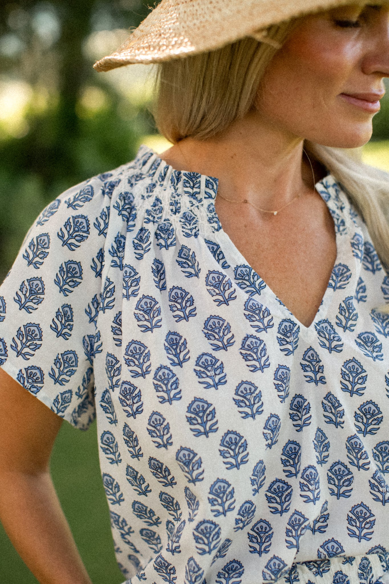 Cecelia Top - Atlantic Bordeaux