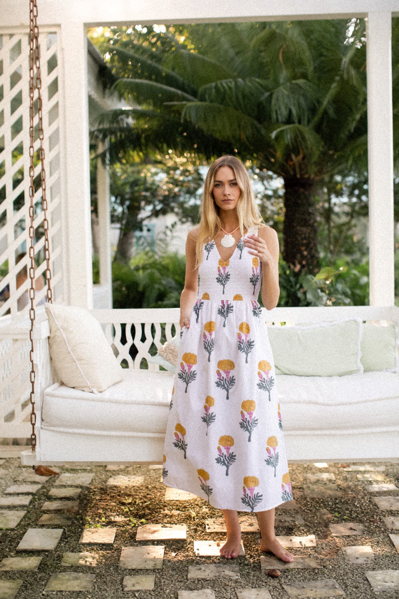 Cora Dress - Marigold