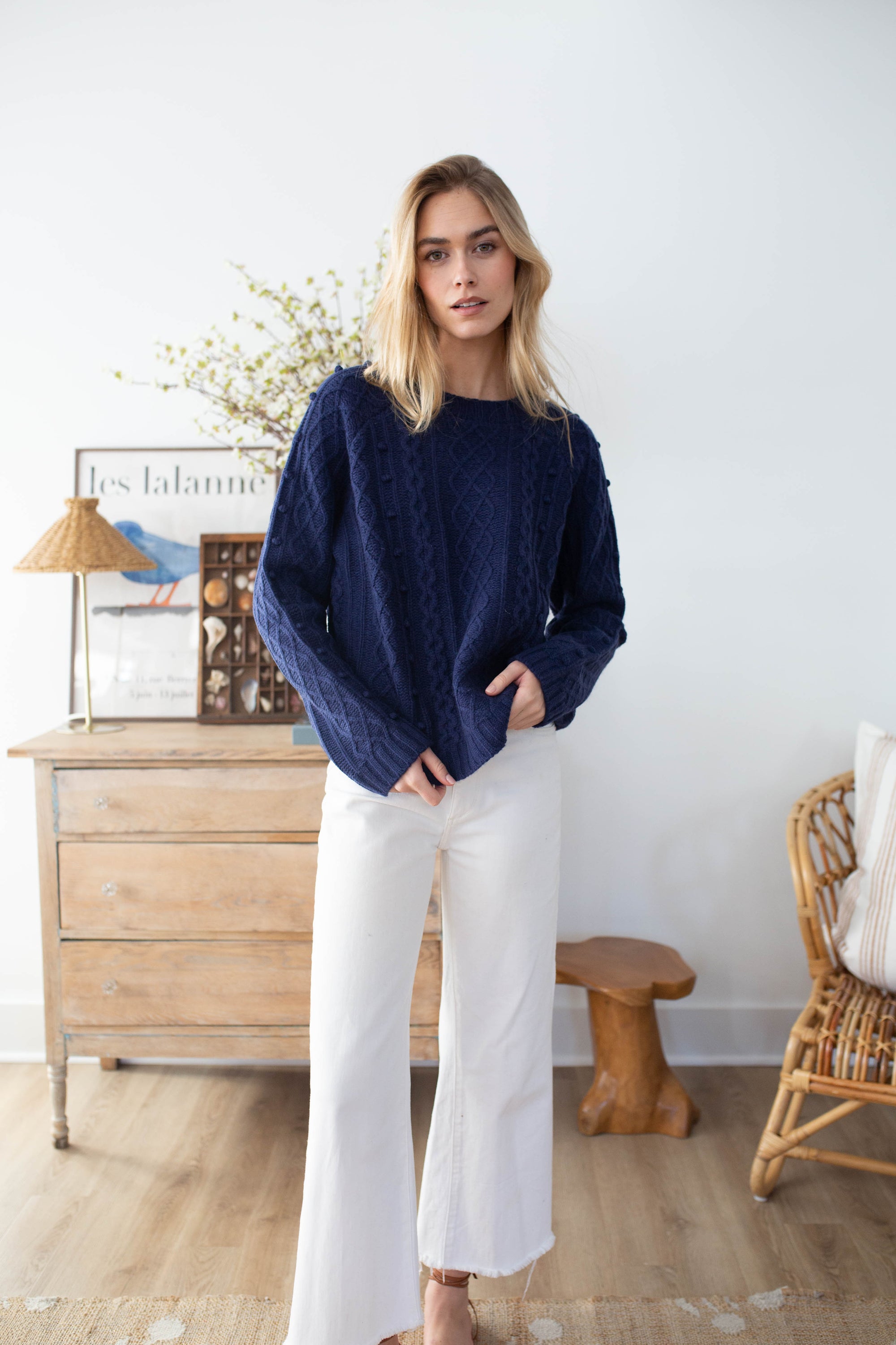 The Billy Sweater - Navy