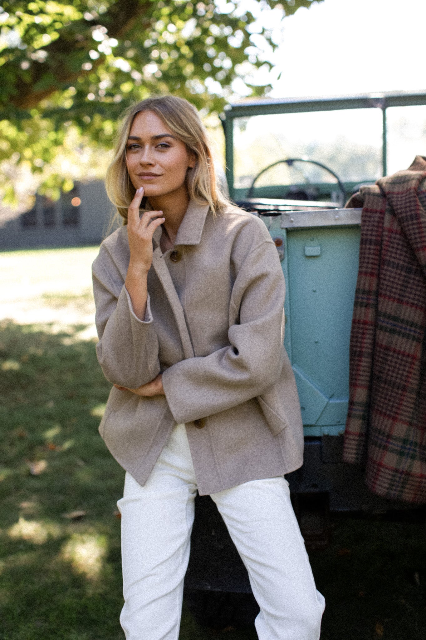 Ellis Coat - Oatmeal Heather