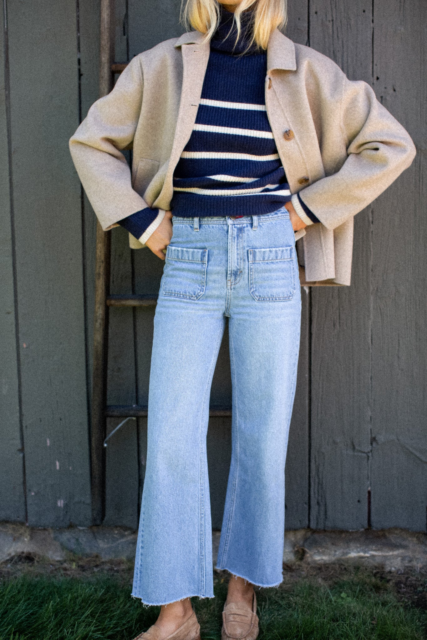 Ellis Coat - Oatmeal Heather