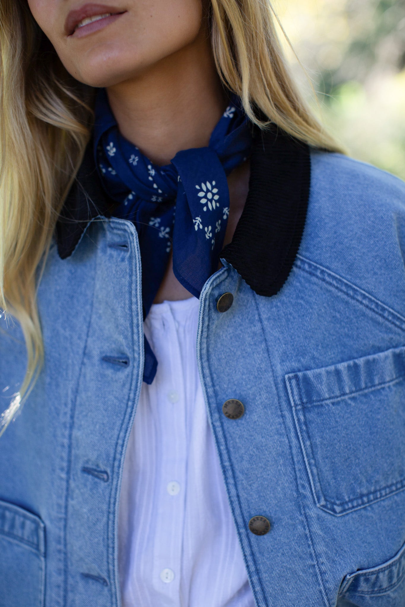 Denim Lee Barn Jacket - Fairfield Wash – Marea by Liz Joy