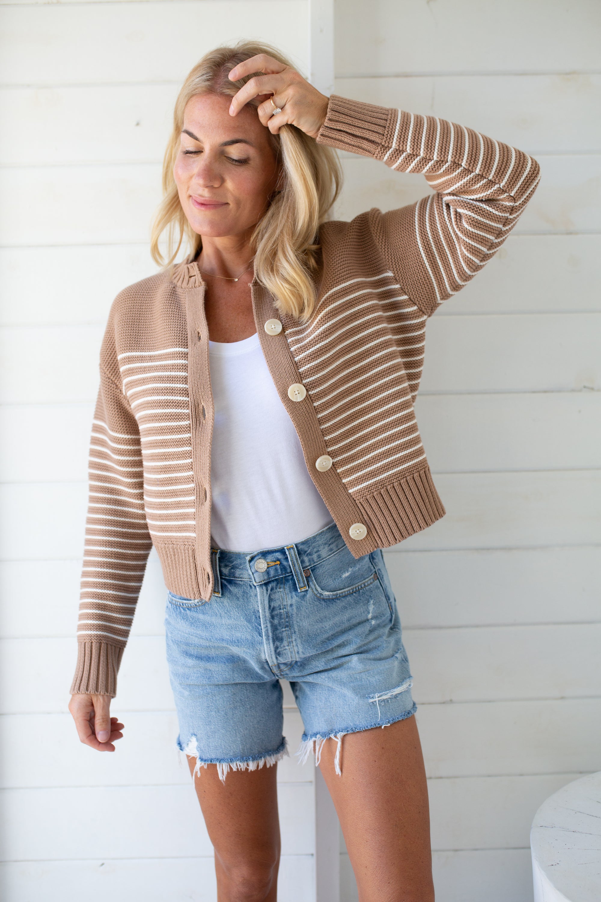 Madaket Cardigan - Sands