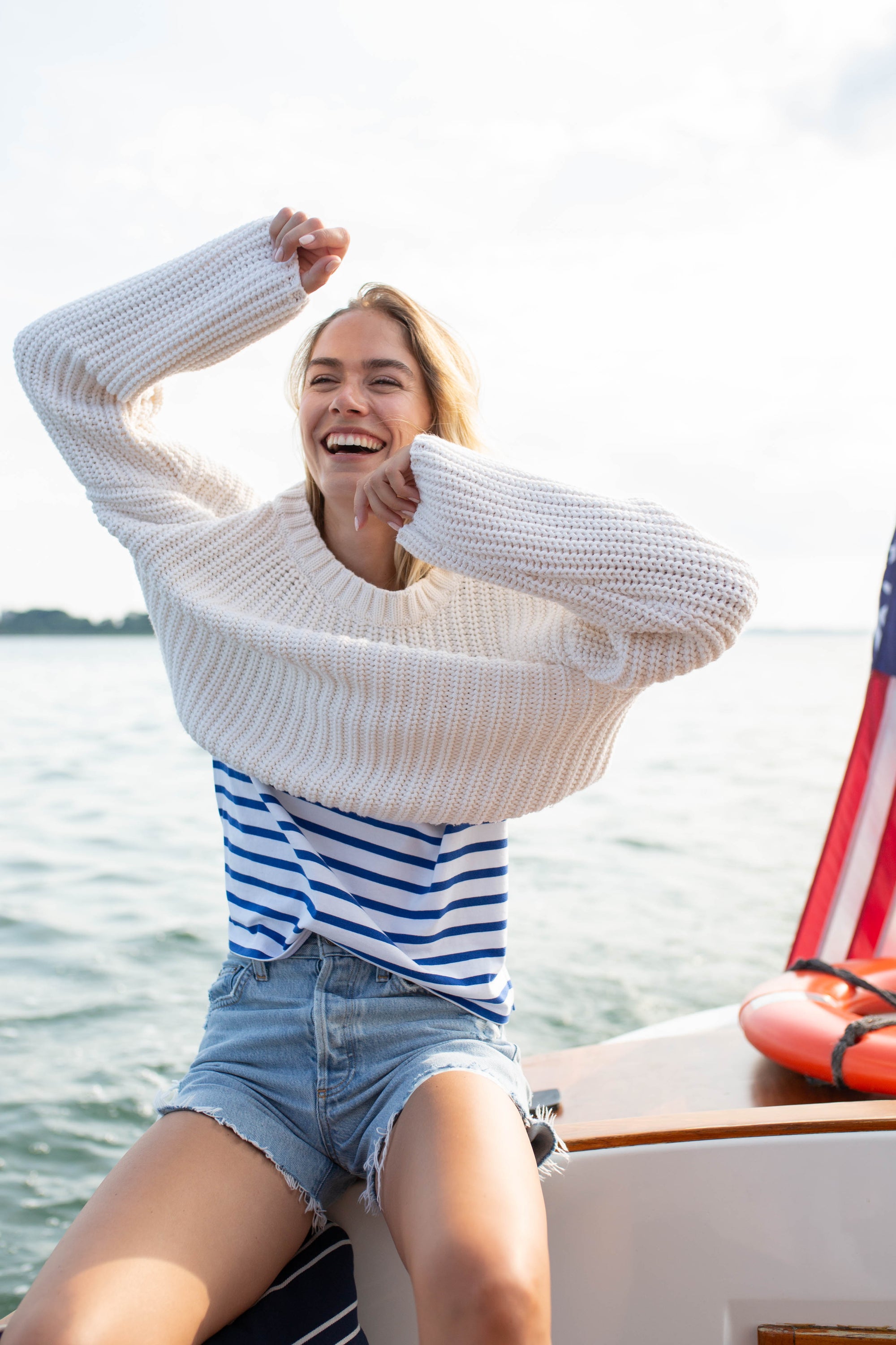 Beach Sweater - Ivory