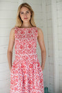 Charlotte Top - Poppy Blossom