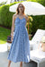 Mireille Dress - Atlantic Wisteria