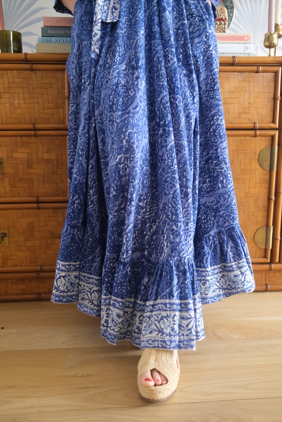 House Dress - Delft Blue