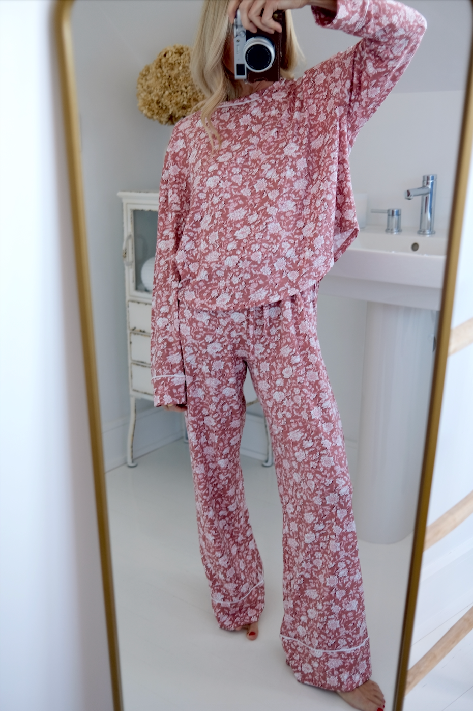 Pajama Set - Ash Rose