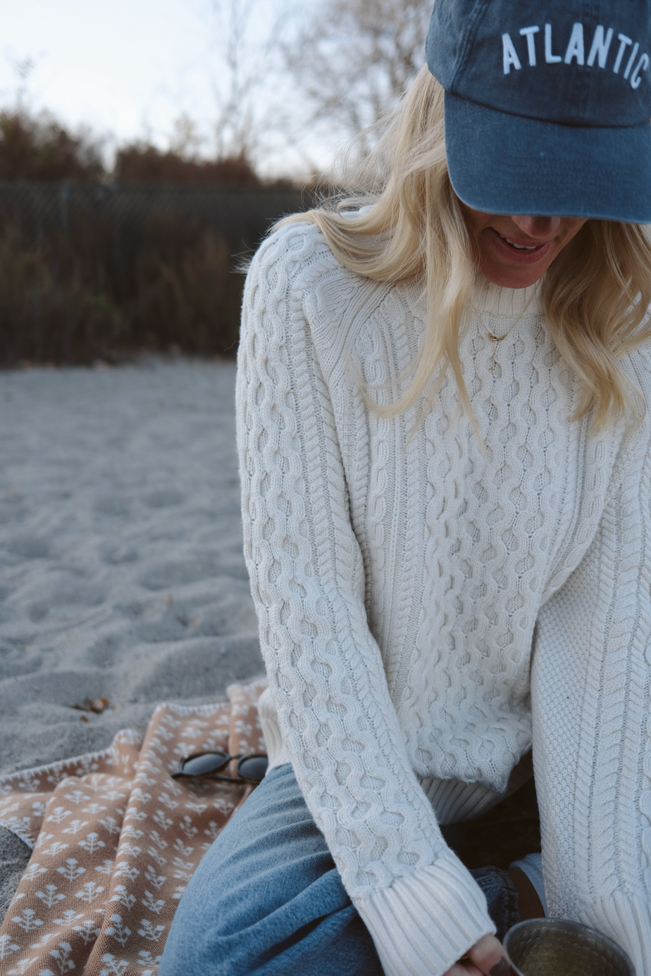 Fisherman Sweater - Ivory