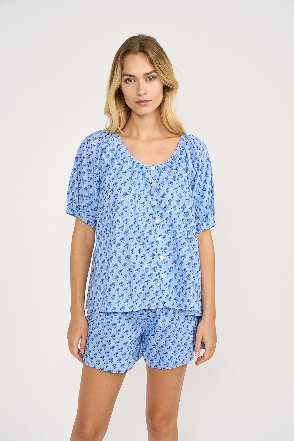 Everly Top - Atlantic Daisy