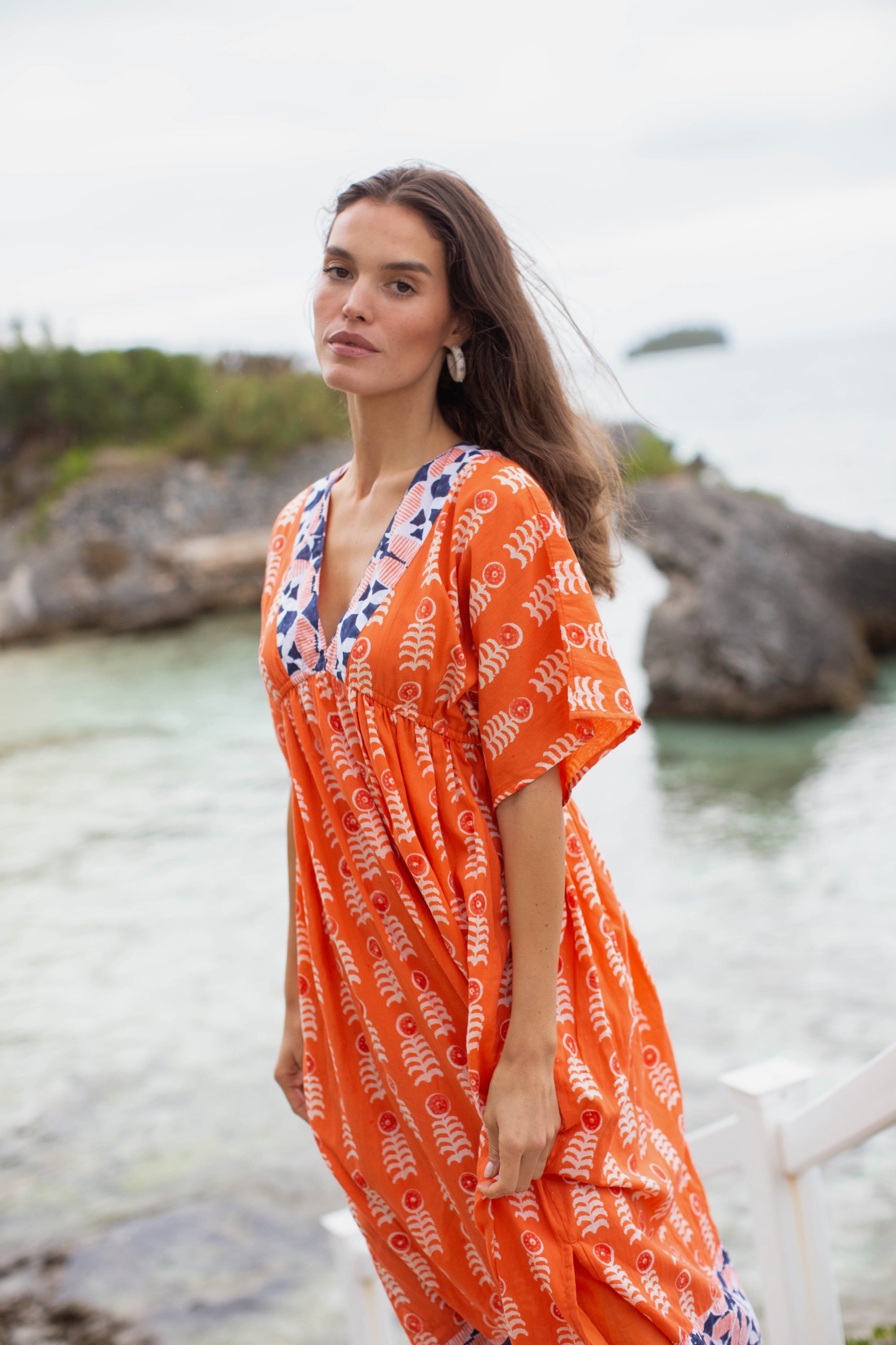 Milla Kaftan - Floral Vine