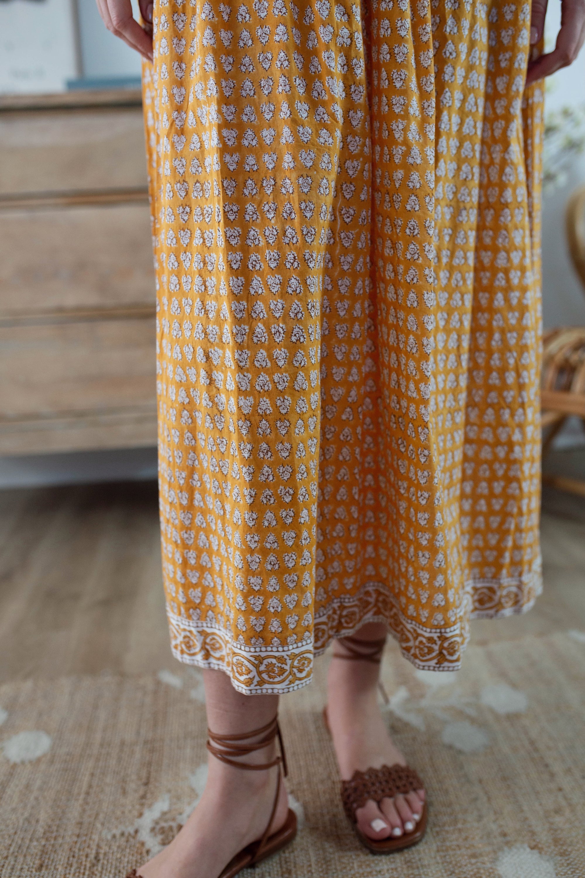 Charlotte Skirt - Marigold Thistle