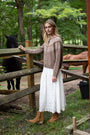 Louisa Skirt - White Eyelet