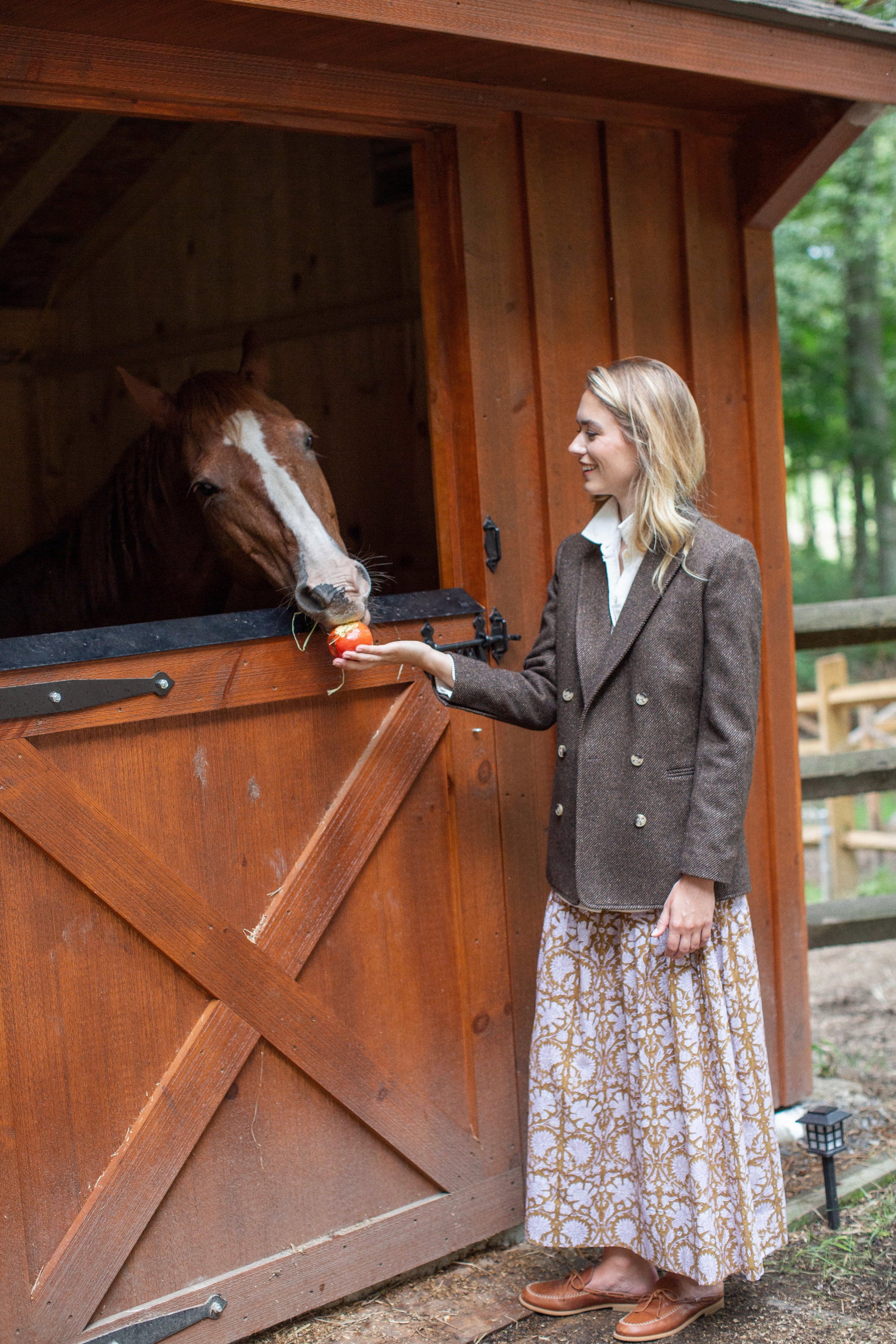 Hacking Jacket - Chocolate Herringbone