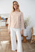 Long Sleeve Mariner - White/Cashew